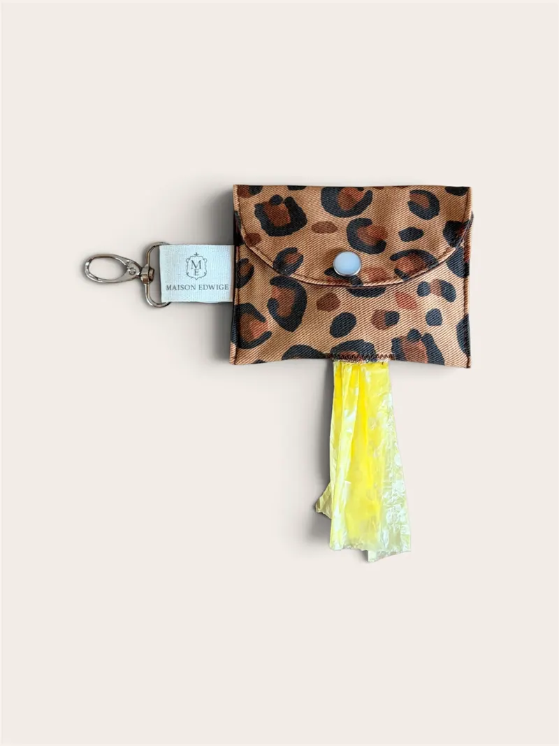 Distributeur de sacs Léopard